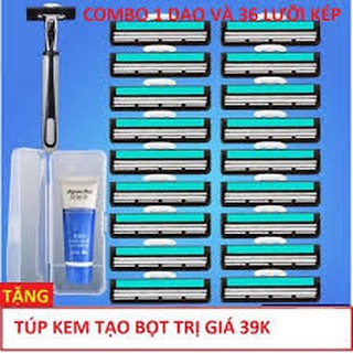 Set dao cạo râu 36 đầu cạo