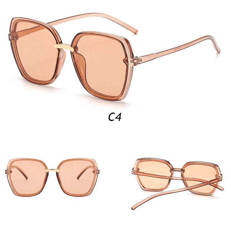 Kính Mát Gọng Nhựa Chống Tia Uv Phong Cách Hàn Quốc