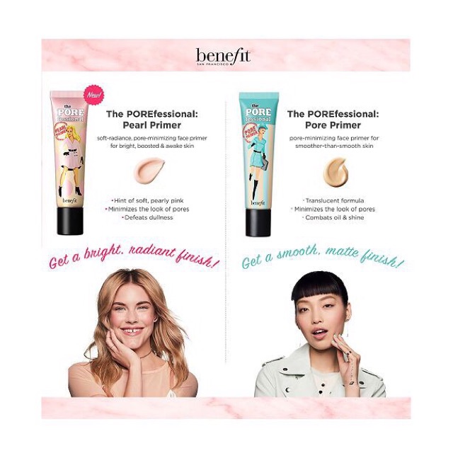 💖 Set Kem lót Benefit Meet The POREfessional mini 💖