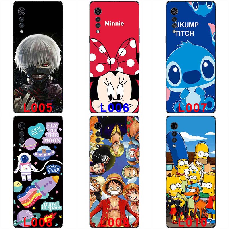 Ốp điện thoại bằng silicon TPU mềm nhiều màu sắc bảo vệ cho LG VELVET LG G9