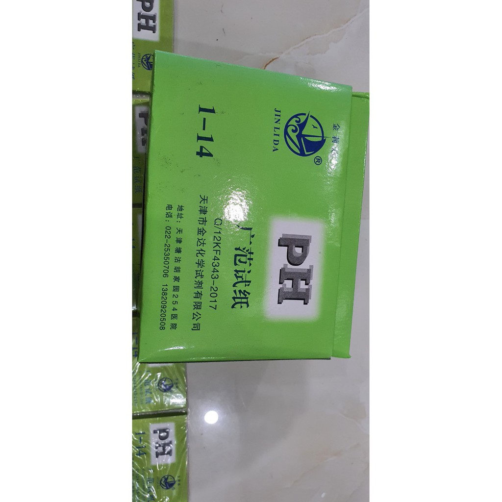 Giấy quỳ tím đo độ PH 1-14
