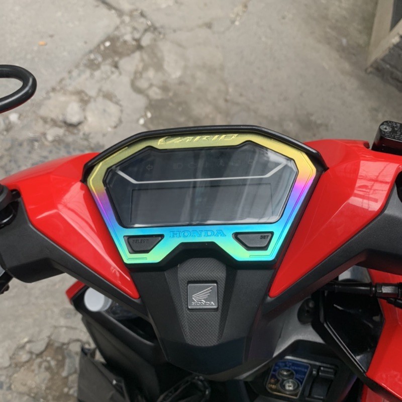 Viền Đồng Hồ Titan Click Vario 2018-2019-2020 Dán Sẵn Keo 3M