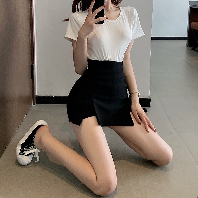 Quần váy short nữ vạt 2 bên Siêu Hot | BigBuy360 - bigbuy360.vn