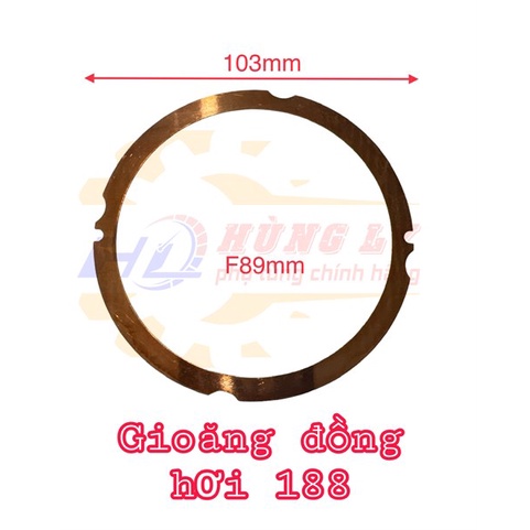 Gioăng Đồng Hơi 188 phụ tùng máy cày phụ tùng Hùng Lỳ