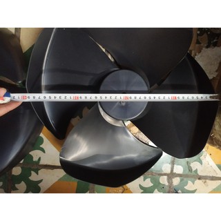 Cánh quạt máy điều hòa đường kính 400mm nước lỗ 12mm - cánh quay ngược