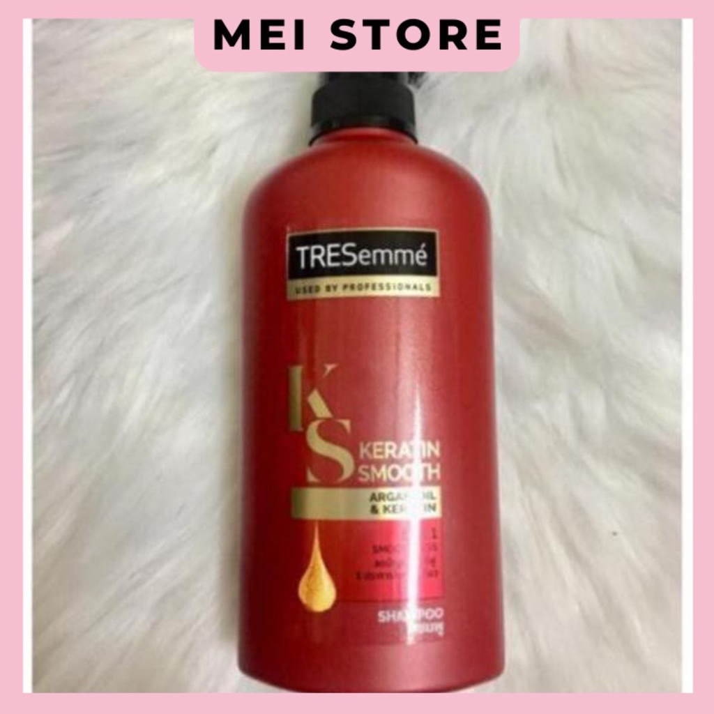 Dầu gội đầu Tresemme KERATIN SMOOTH hàng nội địa Thái Lan 450ml