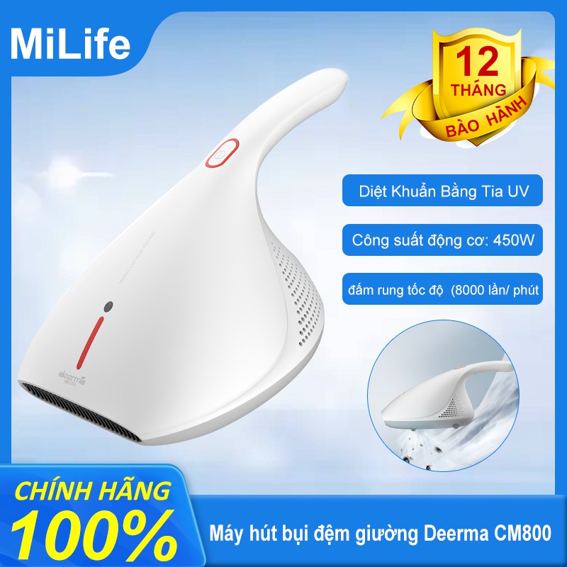 Máy hút bụi diệt khuẩn UV Deerma CM800 | BH 12 tháng