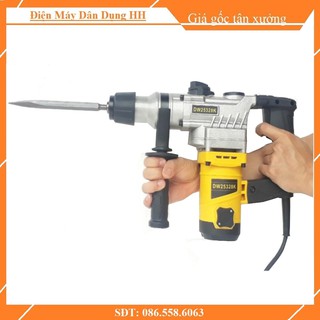 Máy khoan đục bê tông dw25328k 2500w 2 chức năng , máy khoan bê tông dw - tặng kèm 1 mũi đục
