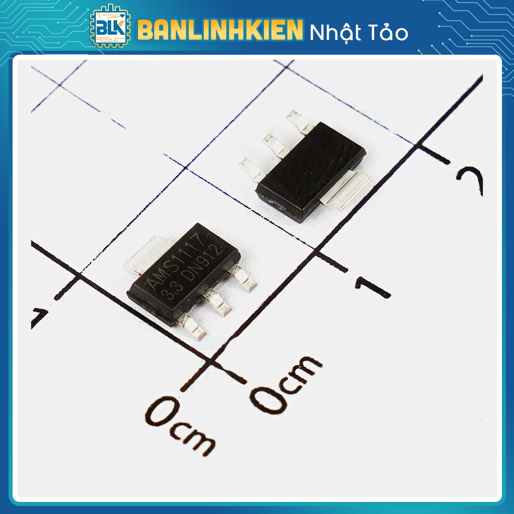 Bộ 10 2N3906 SOT23 TRANS PNP 0.2A 40V (2A)