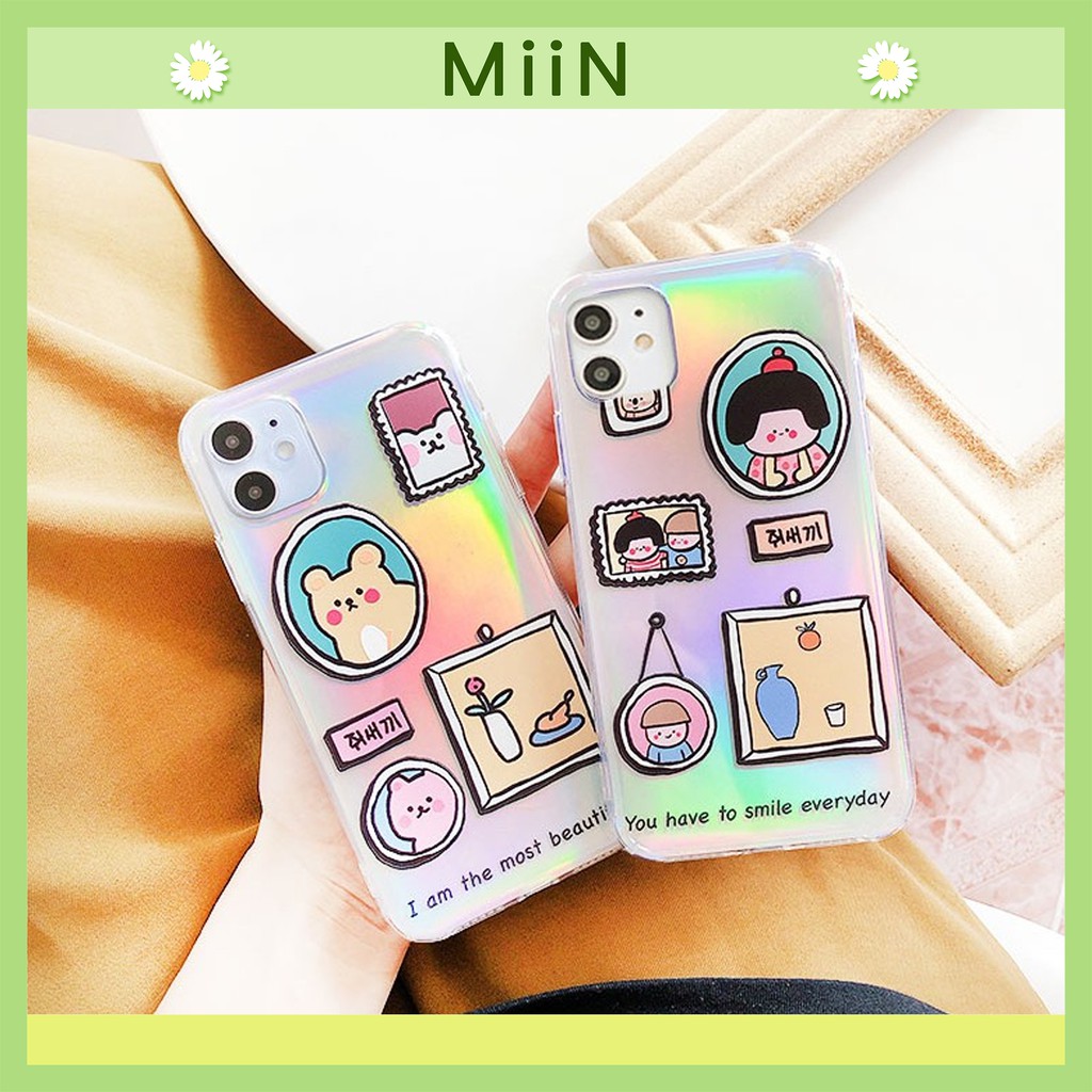 Ốp lưng iphone Couple phản quang 5/5s/6/6plus/6s/6s plus/6/7/7plus/8/8plus/x/xs/xs max/11/11 pro/11 promax – Miin Shop