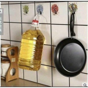 Móc dán tường siêu dính in hình 3D Độc Đáo