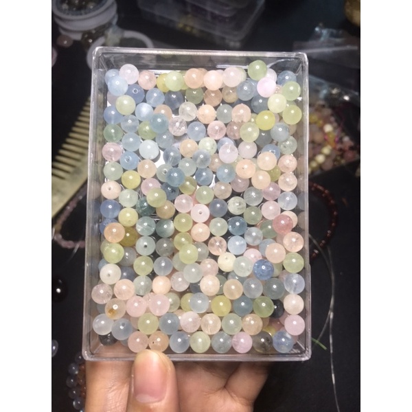 Hạt beryl 6-7 ly làm phụ kiện HandMade