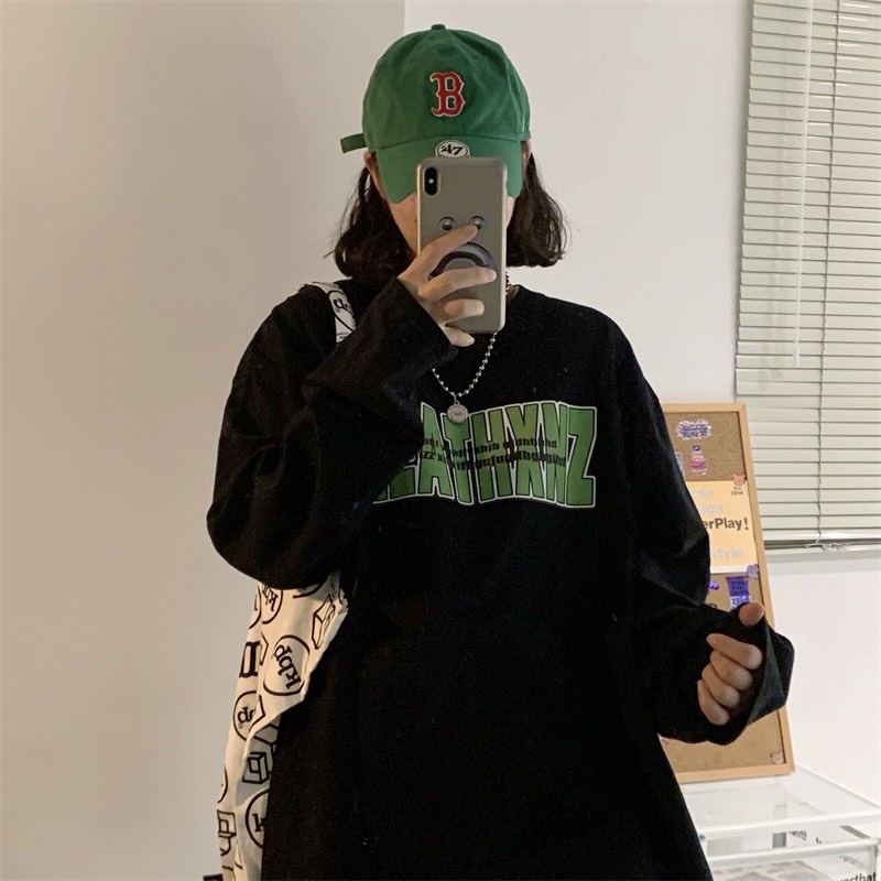 Áo thun tay dài form rộng NEKO.SG, Áo thun Streetwear Ulzzang SWT21