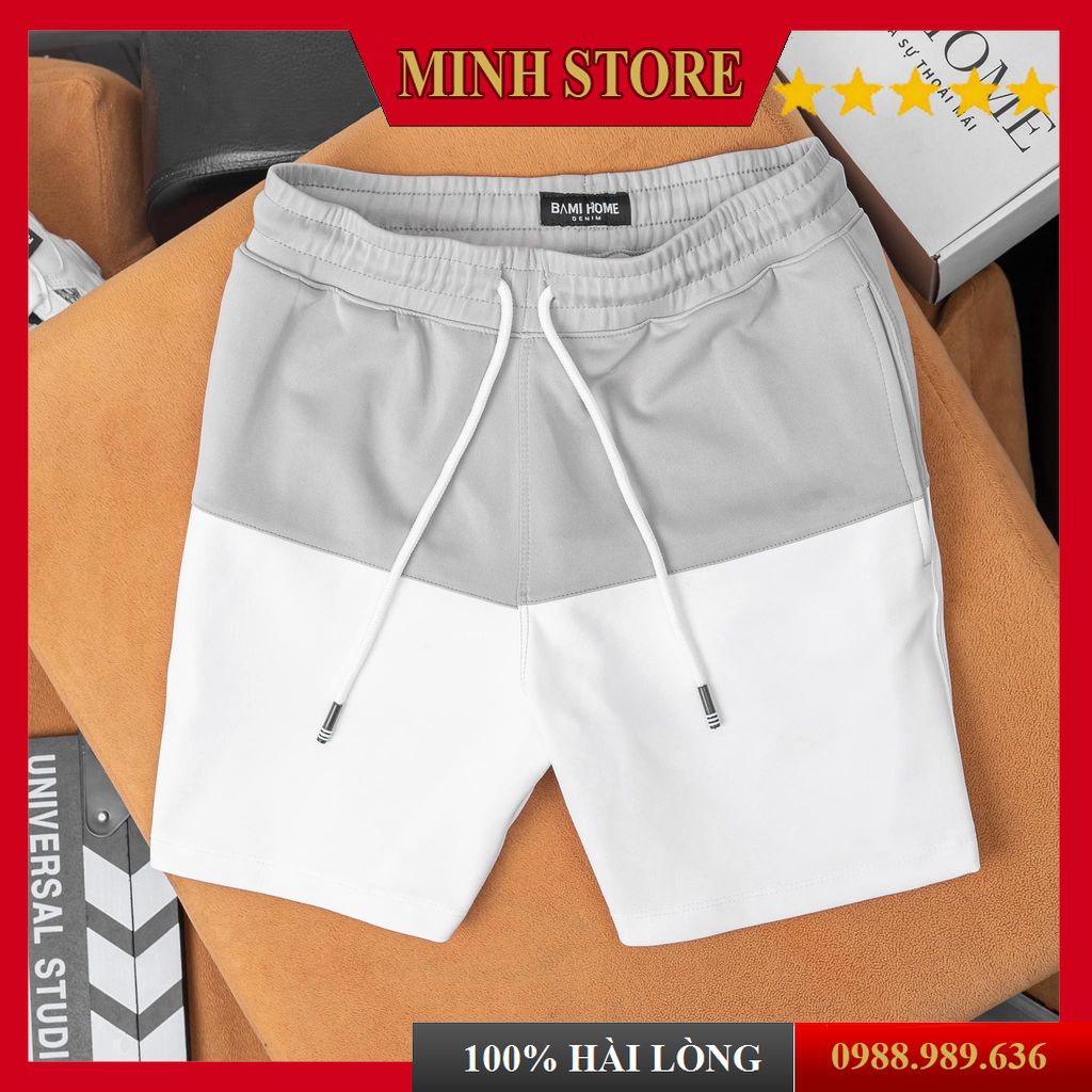 Quần Đùi Nam mặc nhà cotton dày dặn cao cấp, Quần Short Nam thể thao mặc nhà QD03 - MINHSTORE