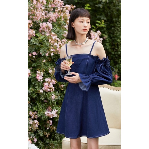 Váy jean nữ dáng chữ A  Vero moda