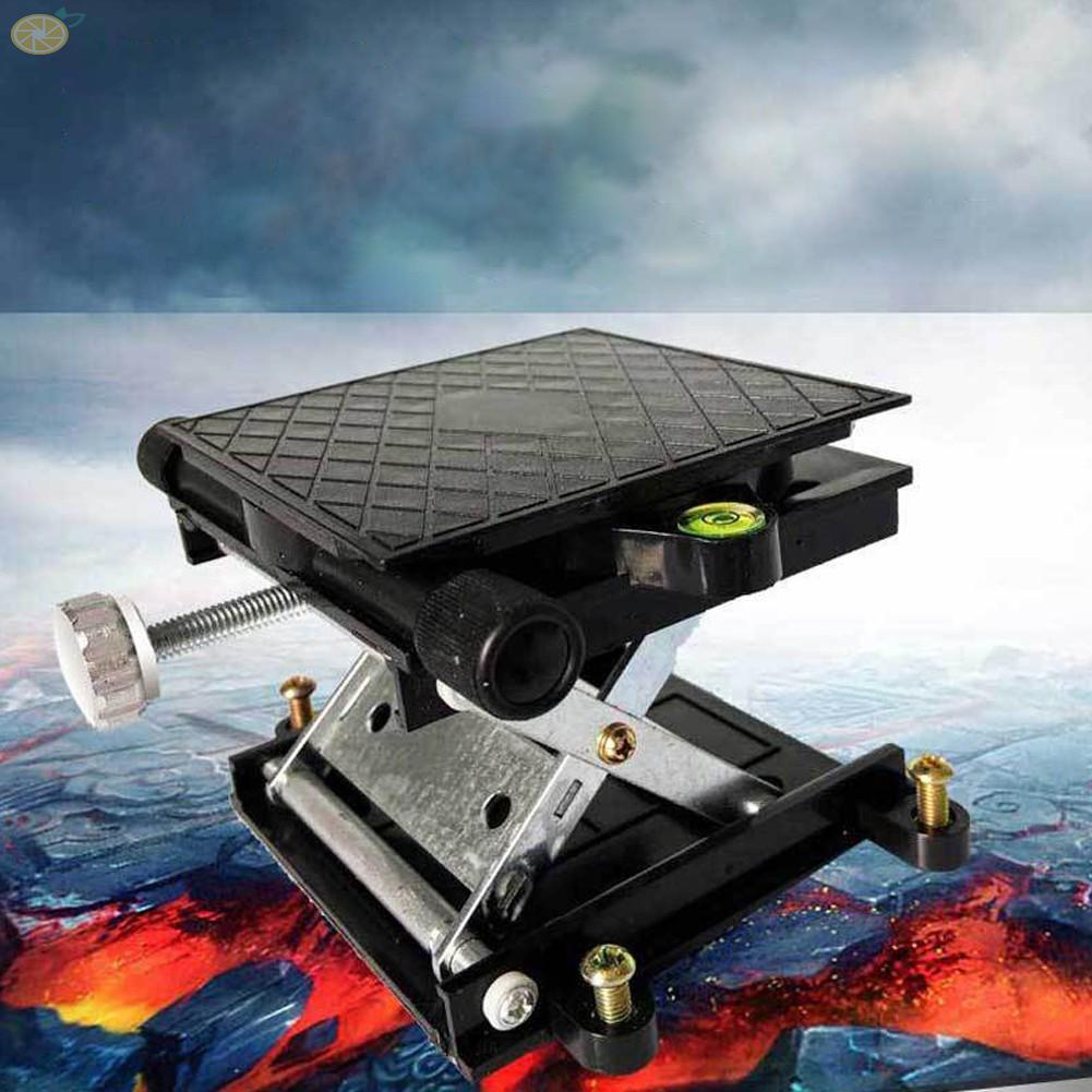 Bàn nhôm nâng 3.6 inch x 3.6 inch 90x90mm màu đen có thể điều chỉnh