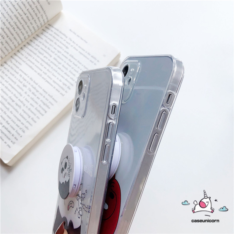 Ốp Điện Thoại Bằng Silicone Trong Suốt Cho Iphone 11 / 7 / 8 Plus / 6 / 6s Plus / X / Xs / Xr / Xs Max 11pro Max | BigBuy360 - bigbuy360.vn