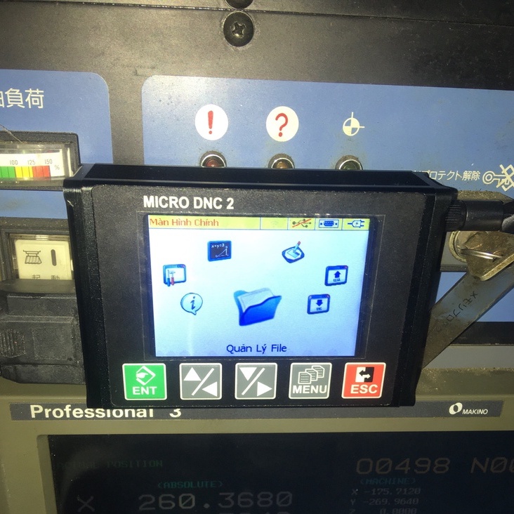 MICRO DNC 2. Bộ truyền chương trình cho máy CNC