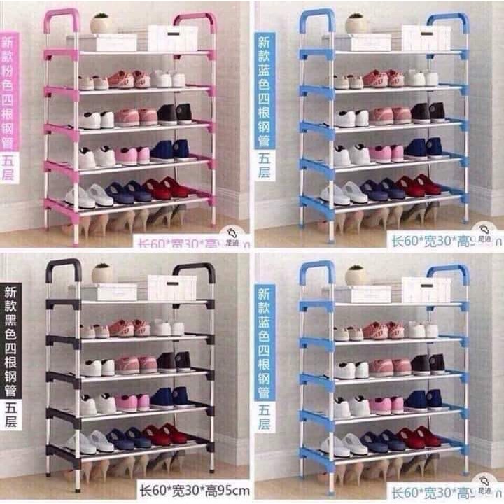Kệ giầy 5 tầng inox
