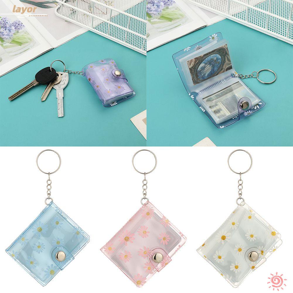 Album Mini 2-inch 20 Ngăn Bằng PVC Có Móc Khóa Tiện Dụng