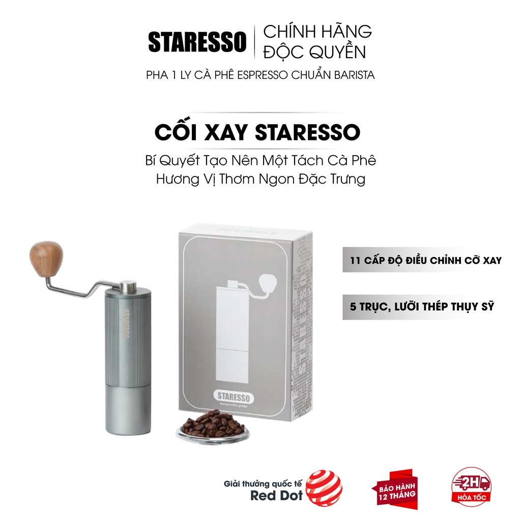 Cối Xay cà phê cầm tay Staresso SPD6
