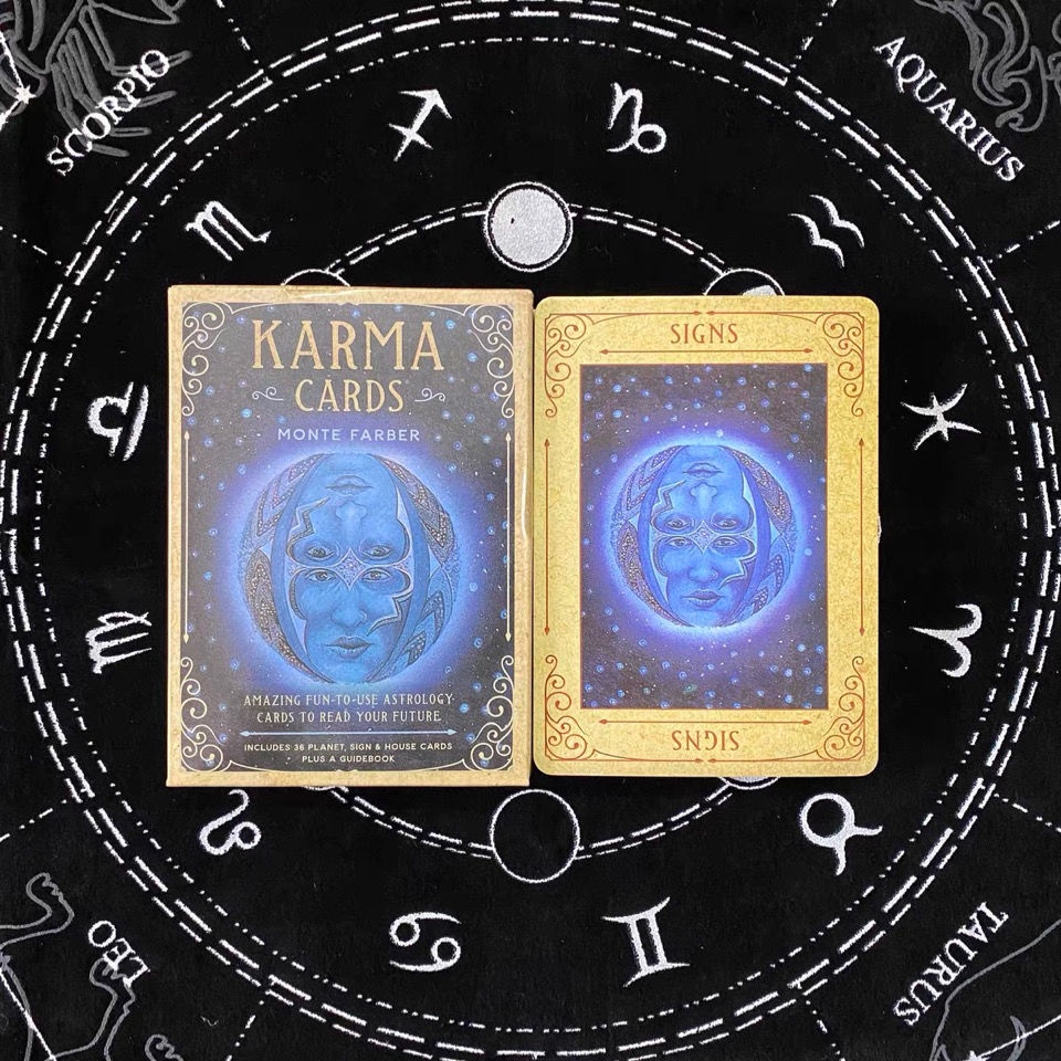 Thẻ Karma Thẻ Karma Thẻ trò chơi bảng tiếng Anh