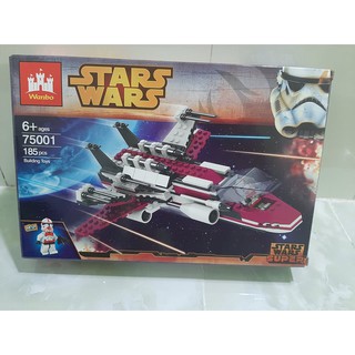 Lắp ráp lego starwars 75001 phi thuyền chiến đấu