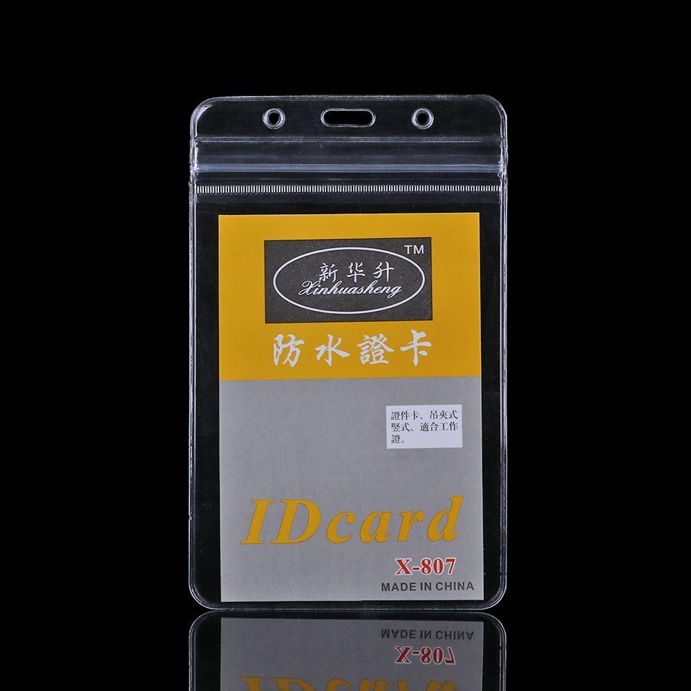 Set 10 Giá Đỡ Thẻ Nhân Viên Trong Suốt MIHAN1