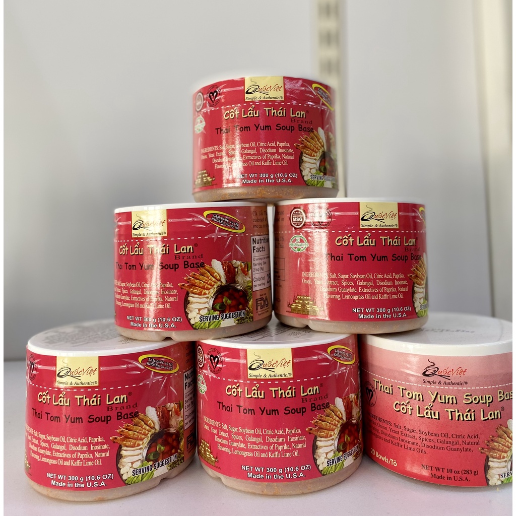 CỐT LẨU THÁI QUỐC VIỆT BRAND 300G DATE MỚI