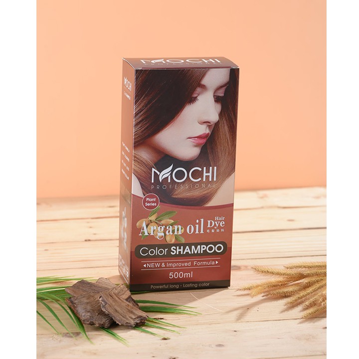 Dầu Gội Phủ Bạc Mochi  - Bí Quyết Từ Nhật Bản - Victory Pharmacy