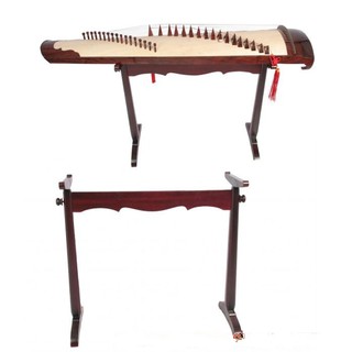 Chân để đàn Tranh gỗ tự nhiên màu sơn đen tại trung tâm nhạc cụ Sài gòn, bình dương. Ship hàng toàn quốc