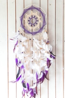 Lông vũ làm dreamcatcher