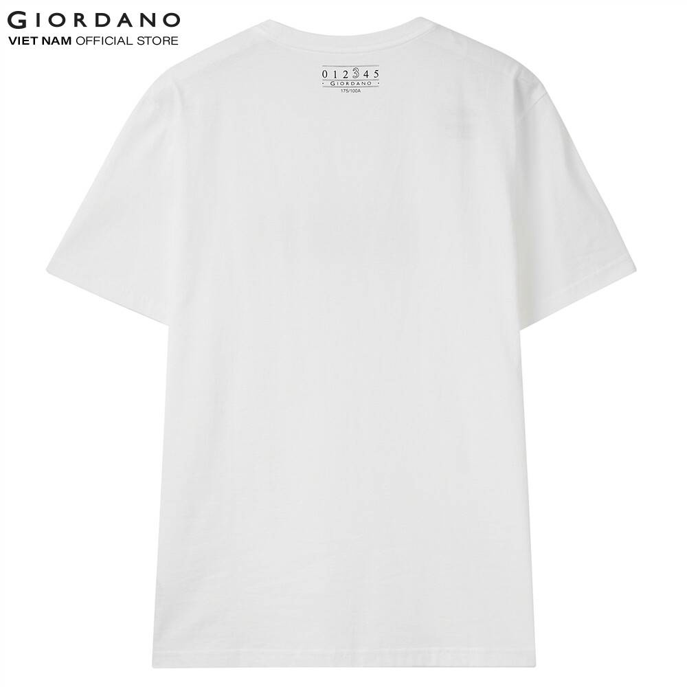 Áo Thun Ngắn Tay Cổ Tròn Nam Giordano 01091208