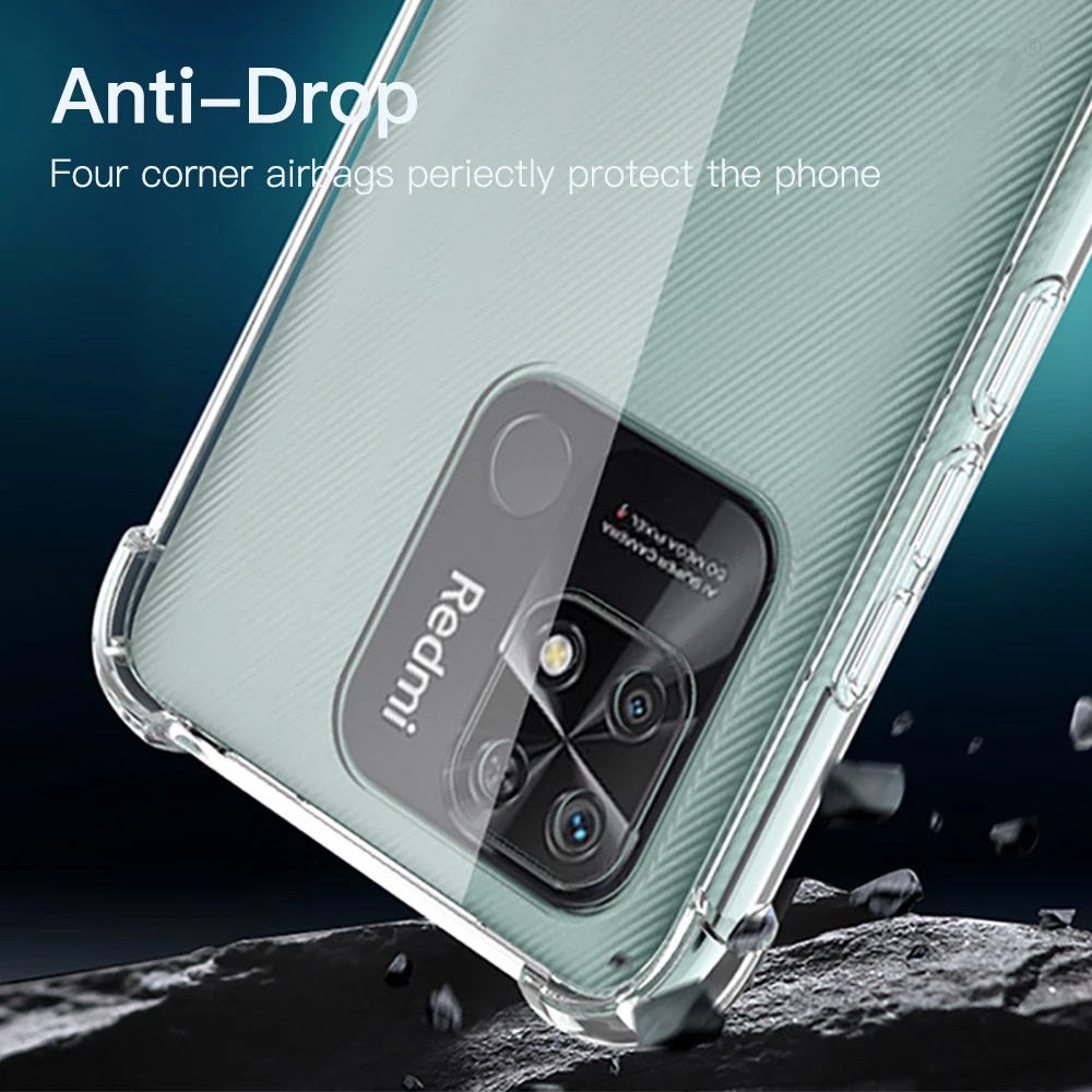 Ốp điện thoại chống sốc cao cấp cho Xiaomi Redmi 12 A2 12C 10C 10A A1 10 9 9A 9C 9T Note 12s 12 11 11s 10 10s 9 9S 9T 8 7 6 Pro Max 8A