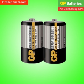 Pin Trung GP Supercell Vỉ 2 Viên Chính Hãng Dung Lượng Cao