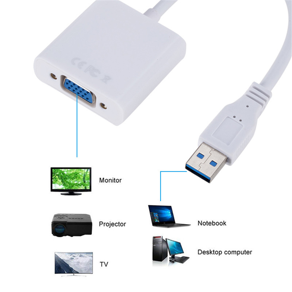 Cáp Chuyển Đổi KEBIDUMEI USB3.0 Sang VGA