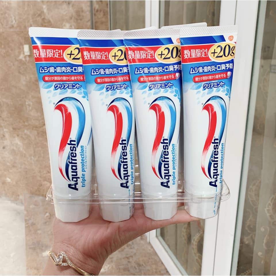 Kem Đánh Răng Aquafresh 140g - Hàng Xách Tay Nhật Bản