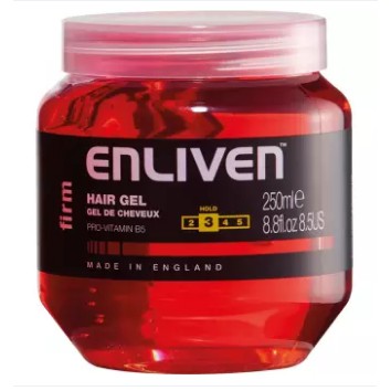 GEL VUỐT TÓC GIỮ NẾP VỪA ENLIVEN ( ĐỘ CỨNG 3/5 ) Enliven Mens Hair Gel Pot Firm Hold