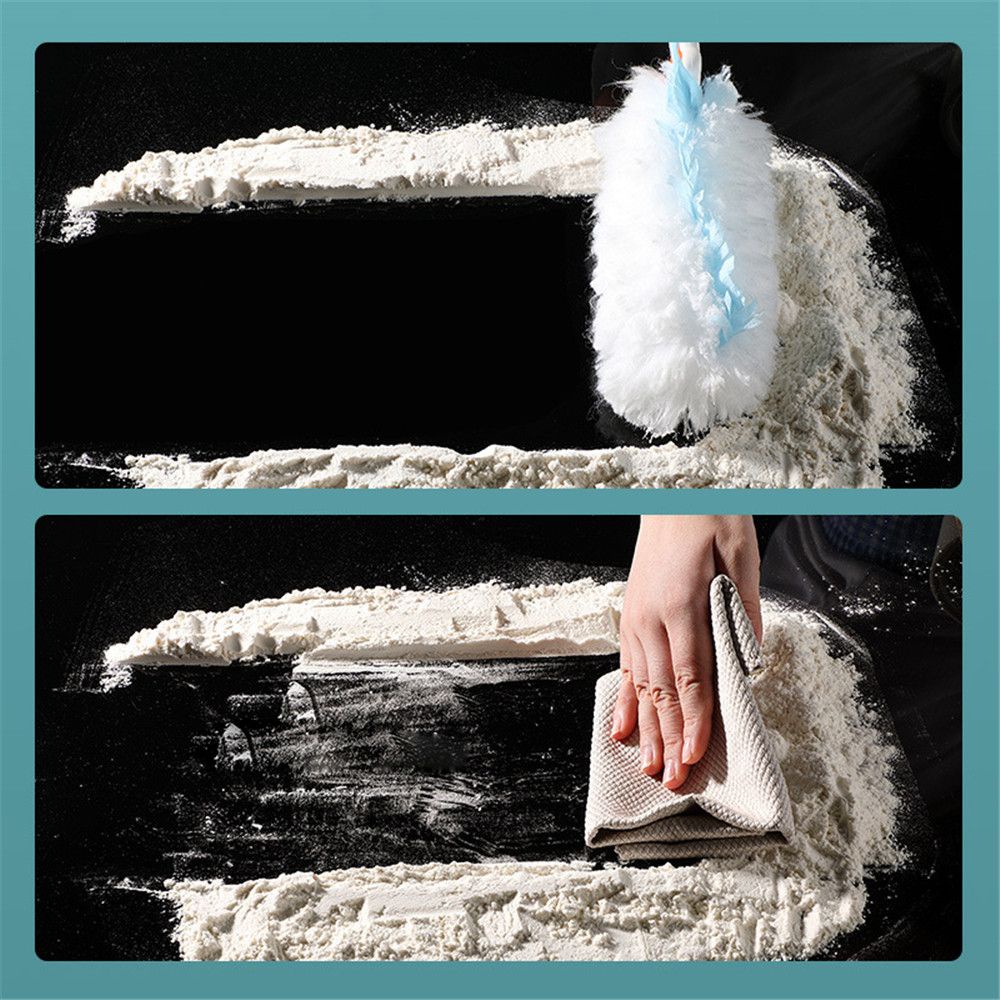 Chổi Lông Gà Vệ Sinh Bụi Chống Tĩnh Điện Có Thể Tái Sử Dụng