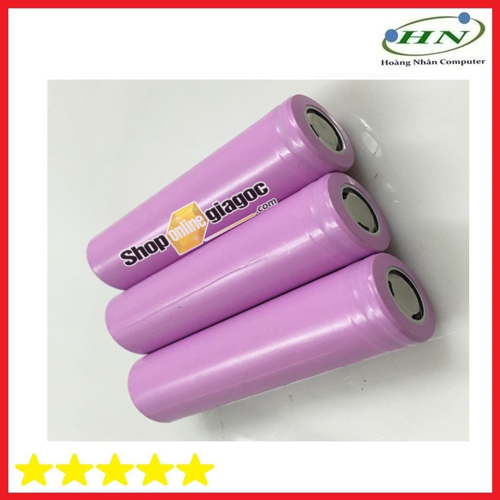 Pin Cell Pin 18650-2600mah 4.2V màu tím