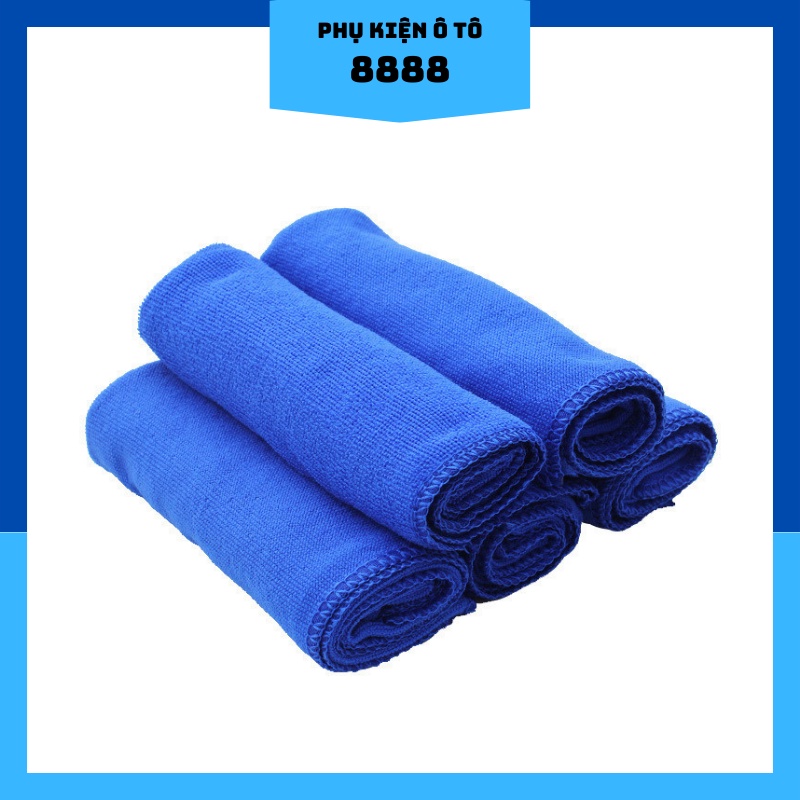 Khăn Lau Ô Tô Chuyên Dụng Siêu Mềm Mịn Chống Trầy Xước Sơn - Khăn Rửa Xe 8888