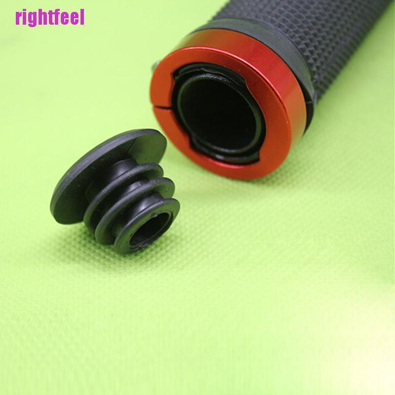 Bộ 4 nút cắm đầu tay lái xe đạp đua bằng cao su màu đen