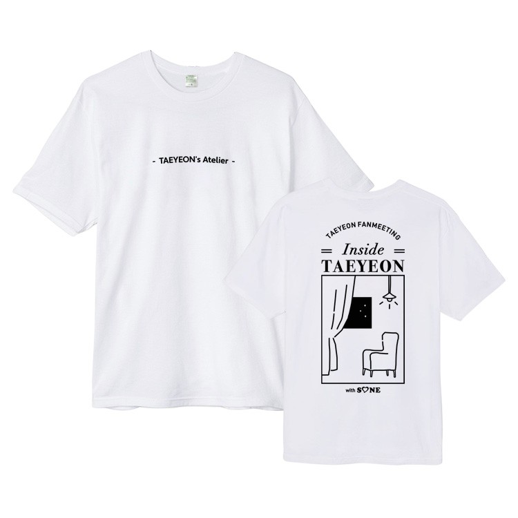 Áo thun fanmeeting Taeyeon - Inside TAEYEON