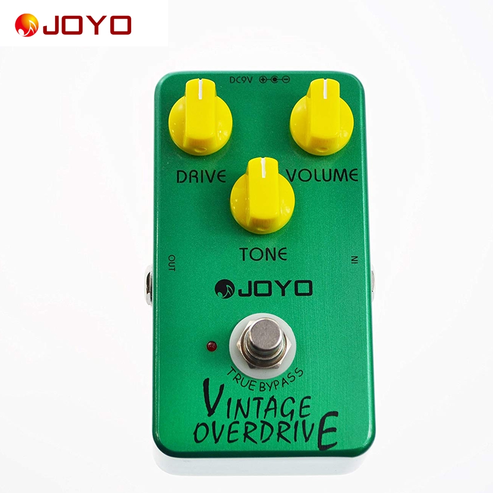 JOYO JF-01 Bàn đạp hiệu ứng đàn guitar điện True Bypass Design Vintage Overdrive Guitar Effect Pedal