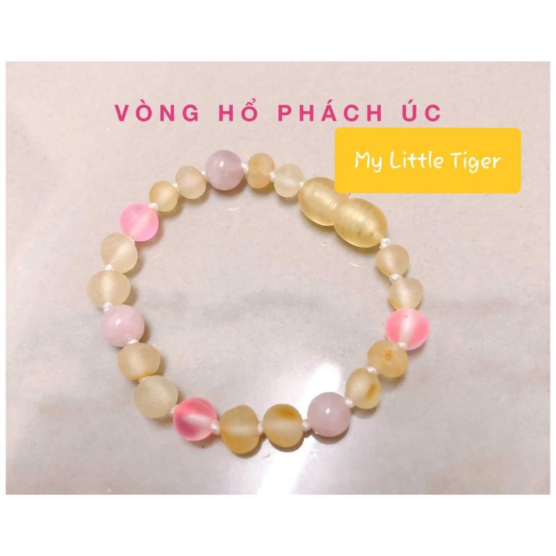 Vòng tay hổ phách Amber