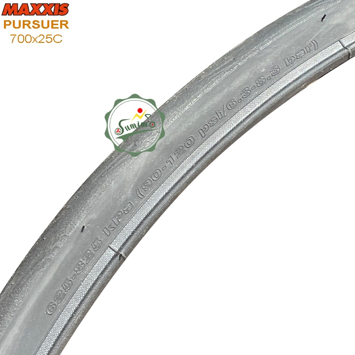 Vỏ xe đạp - Lốp MAXXIS Pursuer 700x25c M225 tanh thép