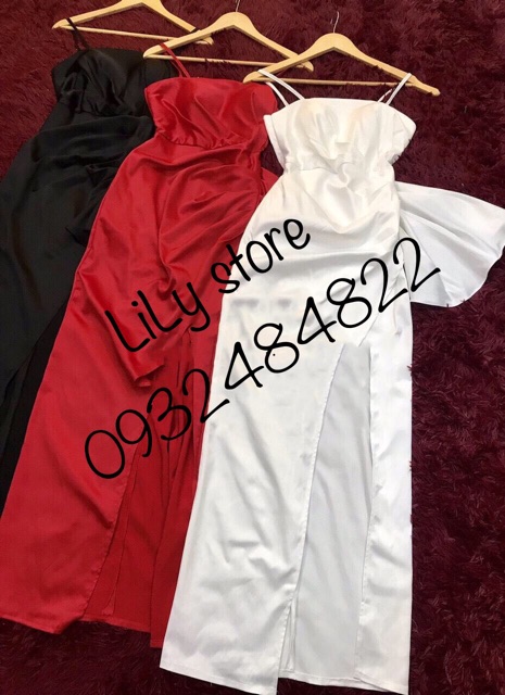 ẢNH THẬT 100% _ ĐẦM DẠ HỘI MANGO SẺ ĐÙI full size S/M/L/XL ( video và ảnh do chủ shop tự chụp 10000%)