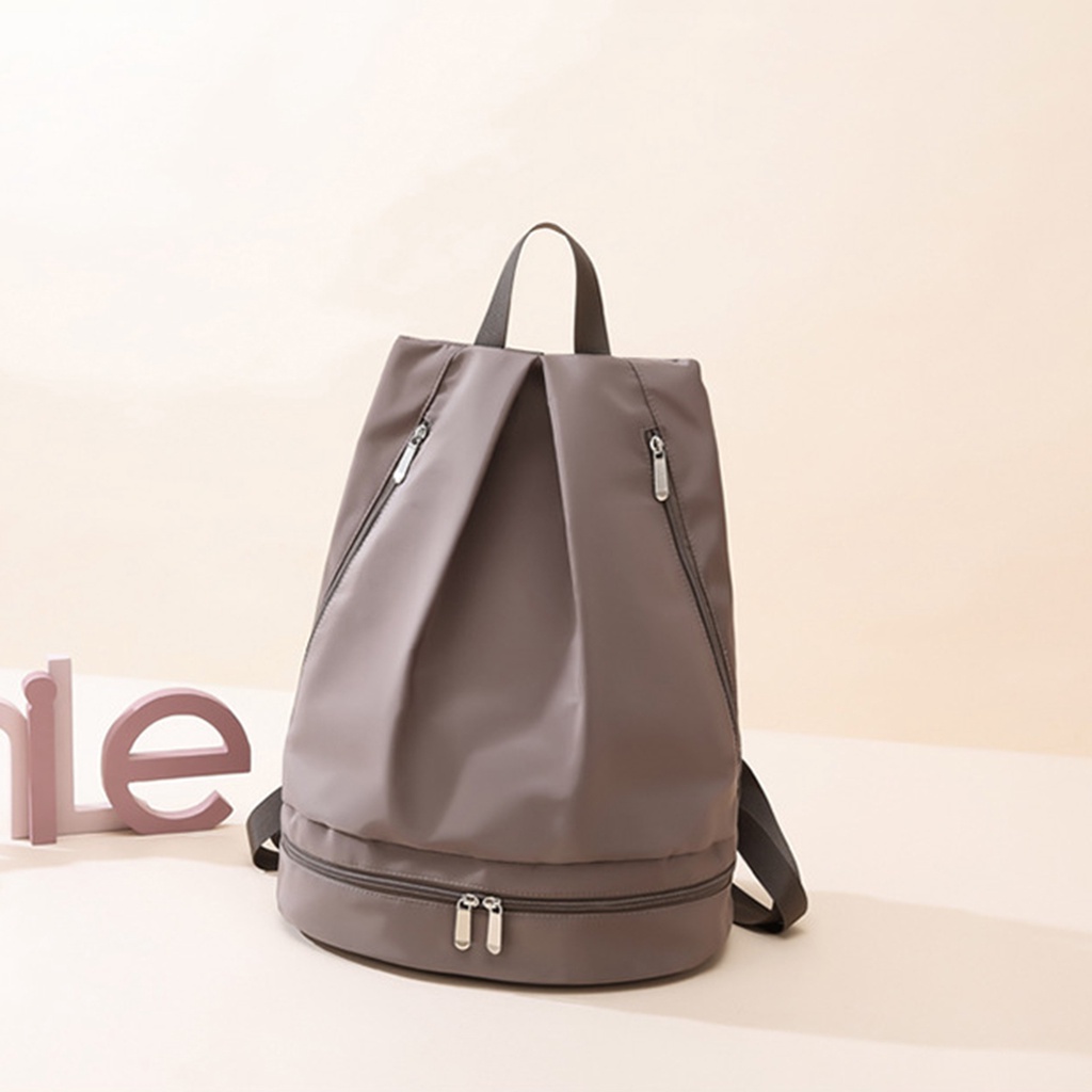 Ba Lô Thể Thao Da PU Chống Thấm Nước Sức Chứa Lớn Cho Nữ