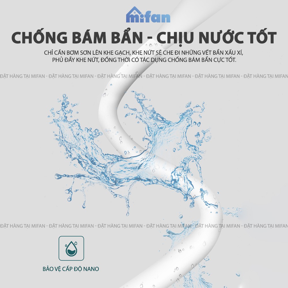 Sơn Kẻ Chỉ Gạch Cao Cấp LKB 280ml - Keo chà ron sứ làm mới mạch gạch sàn nền nhà tắm, tường, bồn rửa chén, bồn cầu-Mifan