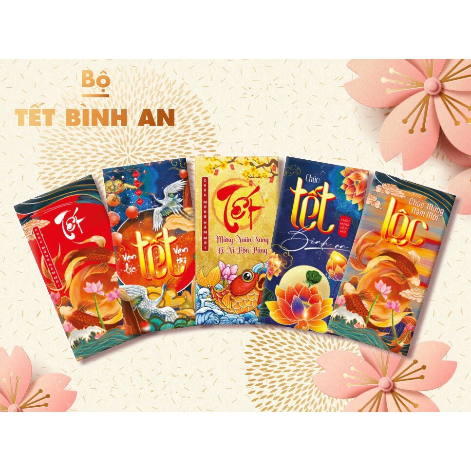 COMBO 2->10 BAO LÌ XÌ NGẪU NHIÊN DEAL HOT